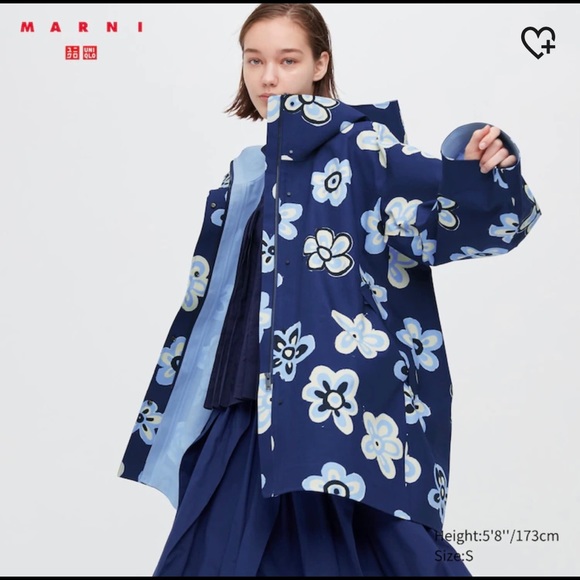 Uniqlo x Marni Women's Blocktech Oversized Half Coat - Picture 2 of 6